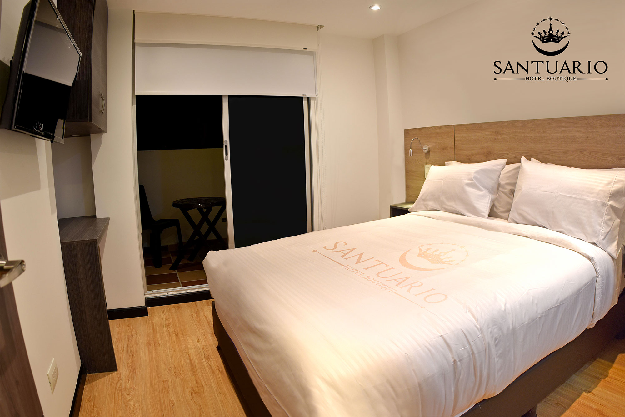Habitación Doble Deluxe con Terraza · Hotel Boutique Santuario Tunja