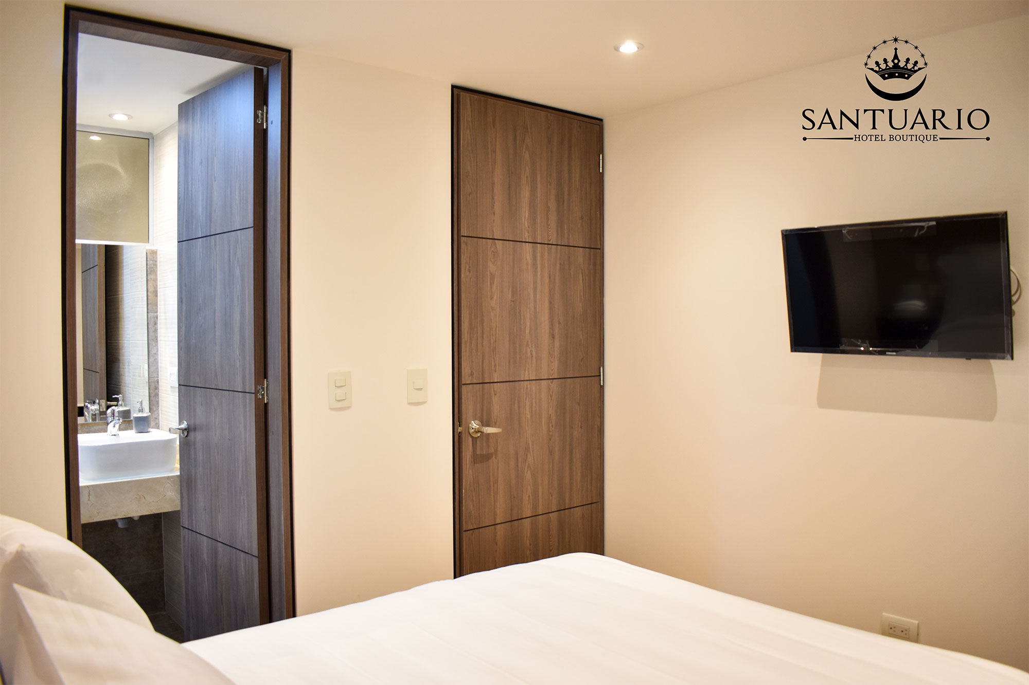 Habitación Doble Deluxe con Terraza Hotel Boutique Santuario Tunja foto 2