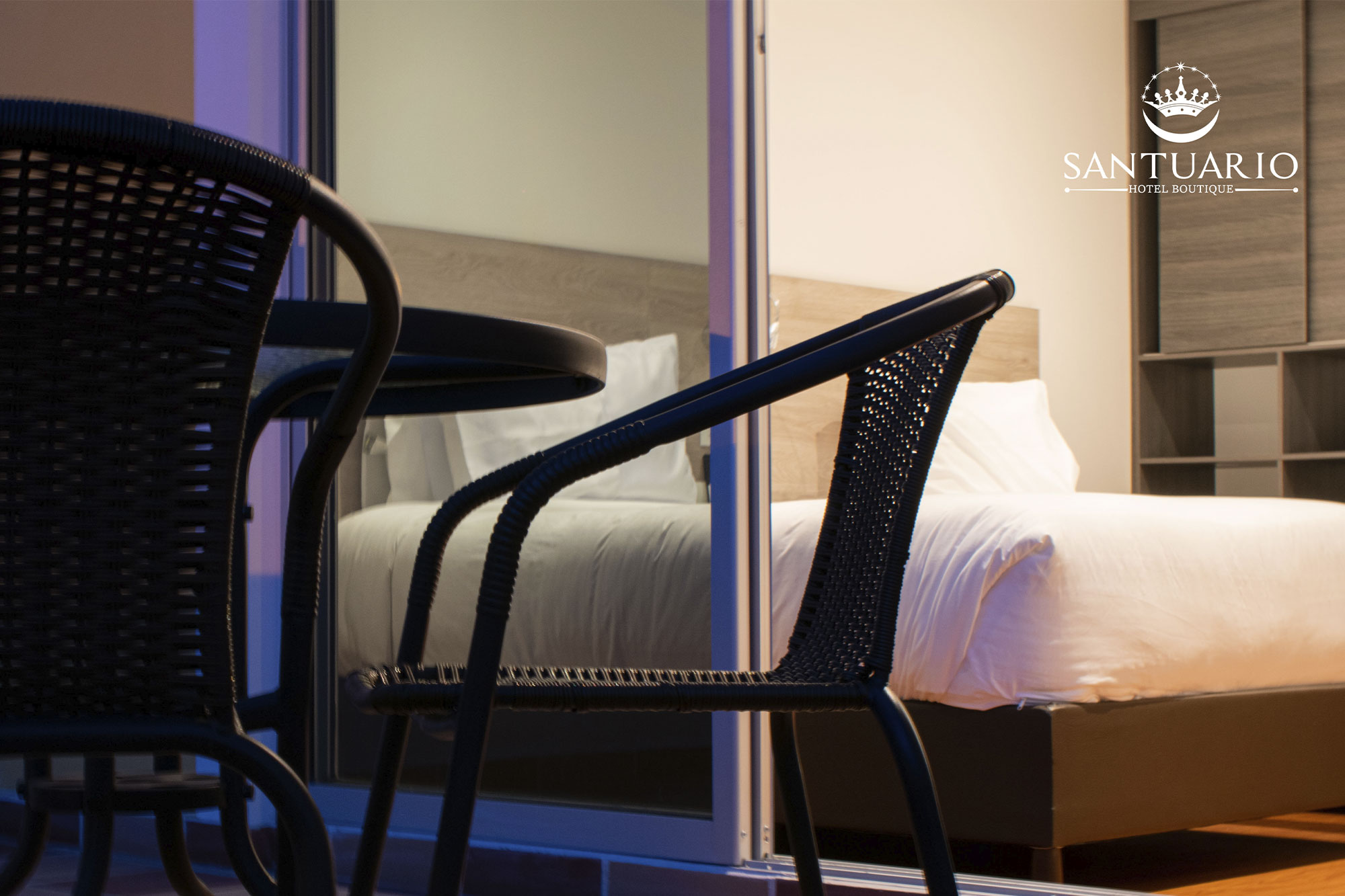 Habitación Doble Deluxe con Terraza Hotel Boutique Santuario Tunja foto 3