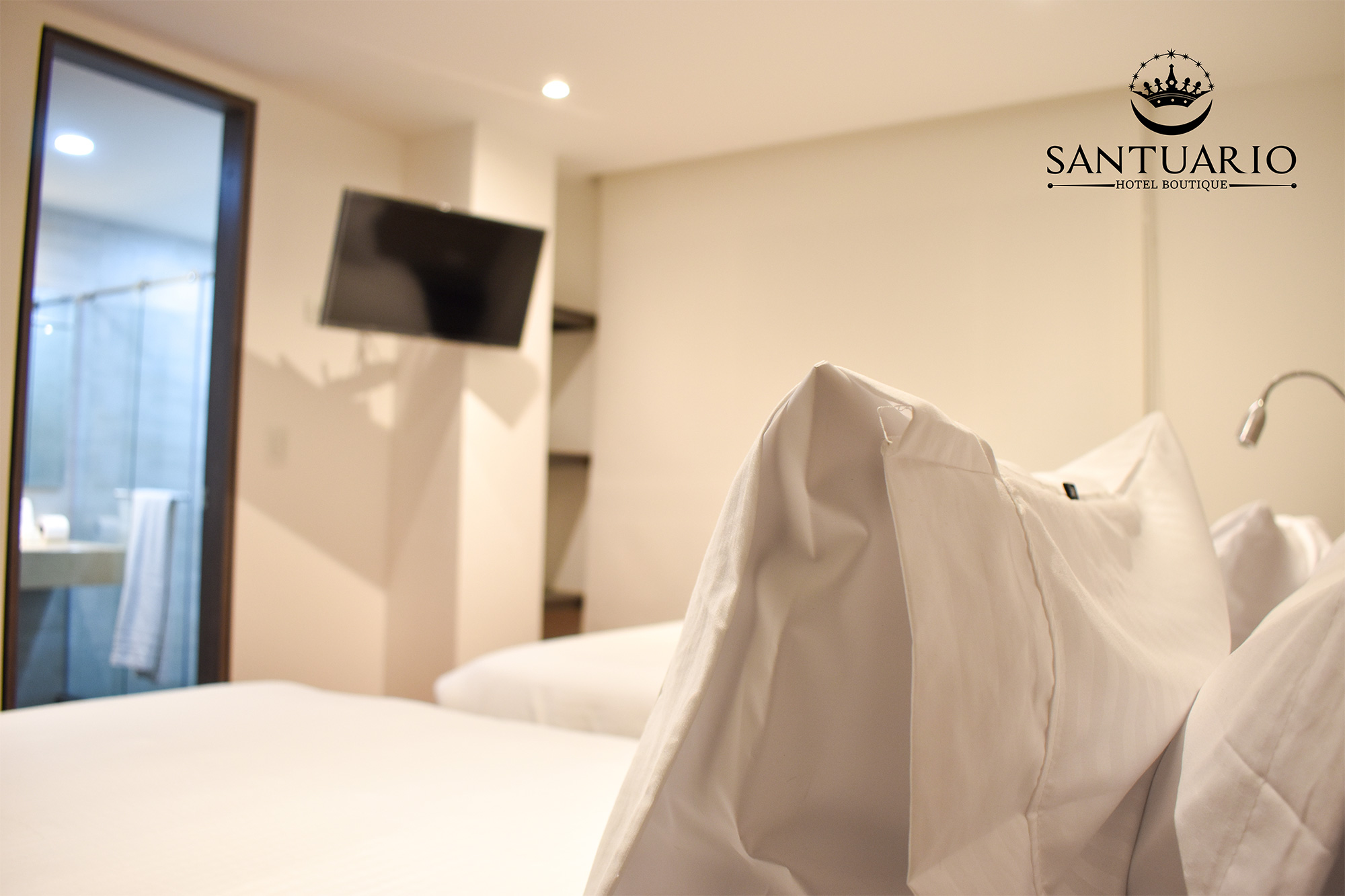 Habitación con Dos Camas Dobles Hotel Boutique Santuario Tunja foto 8