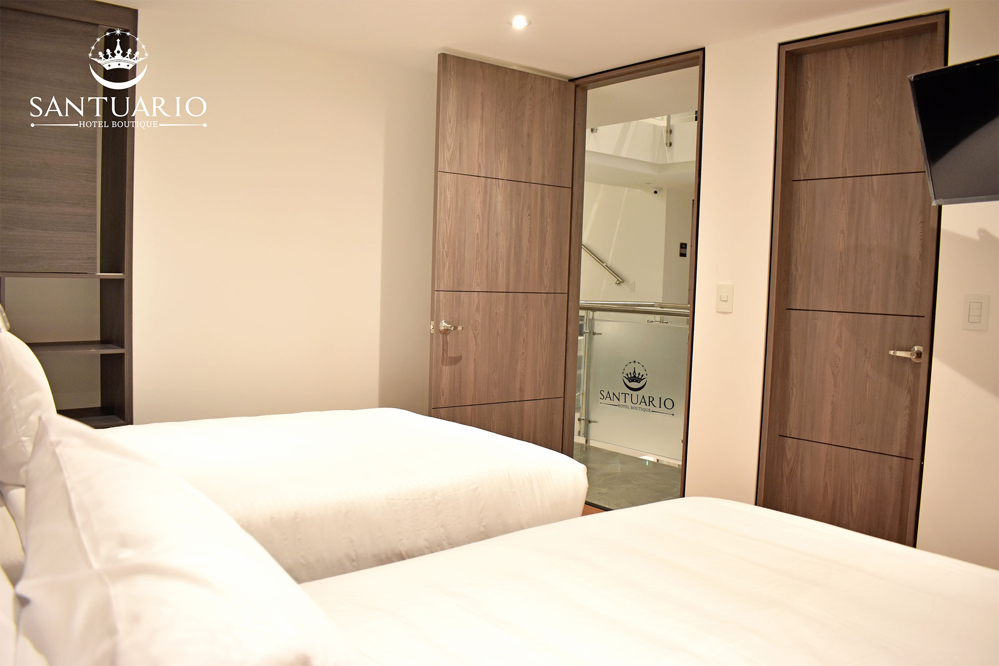 Habitación con Dos Camas Dobles Hotel Boutique Santuario Tunja foto 9