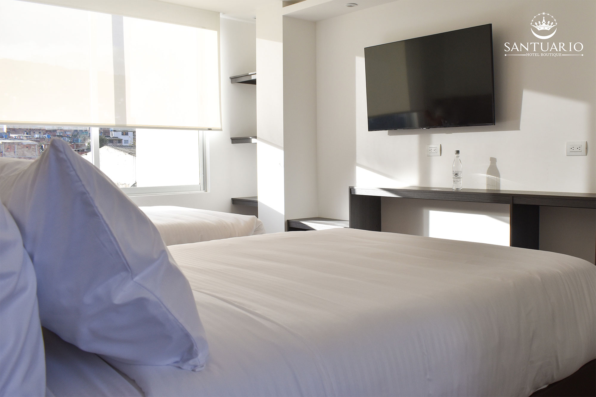 Habitación con Dos Camas Dobles · Hotel Boutique Santuario Tunja