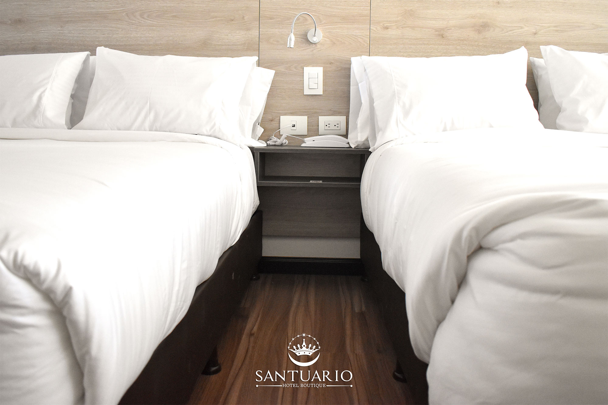 Habitación con Dos Camas Dobles Hotel Boutique Santuario Tunja foto 2