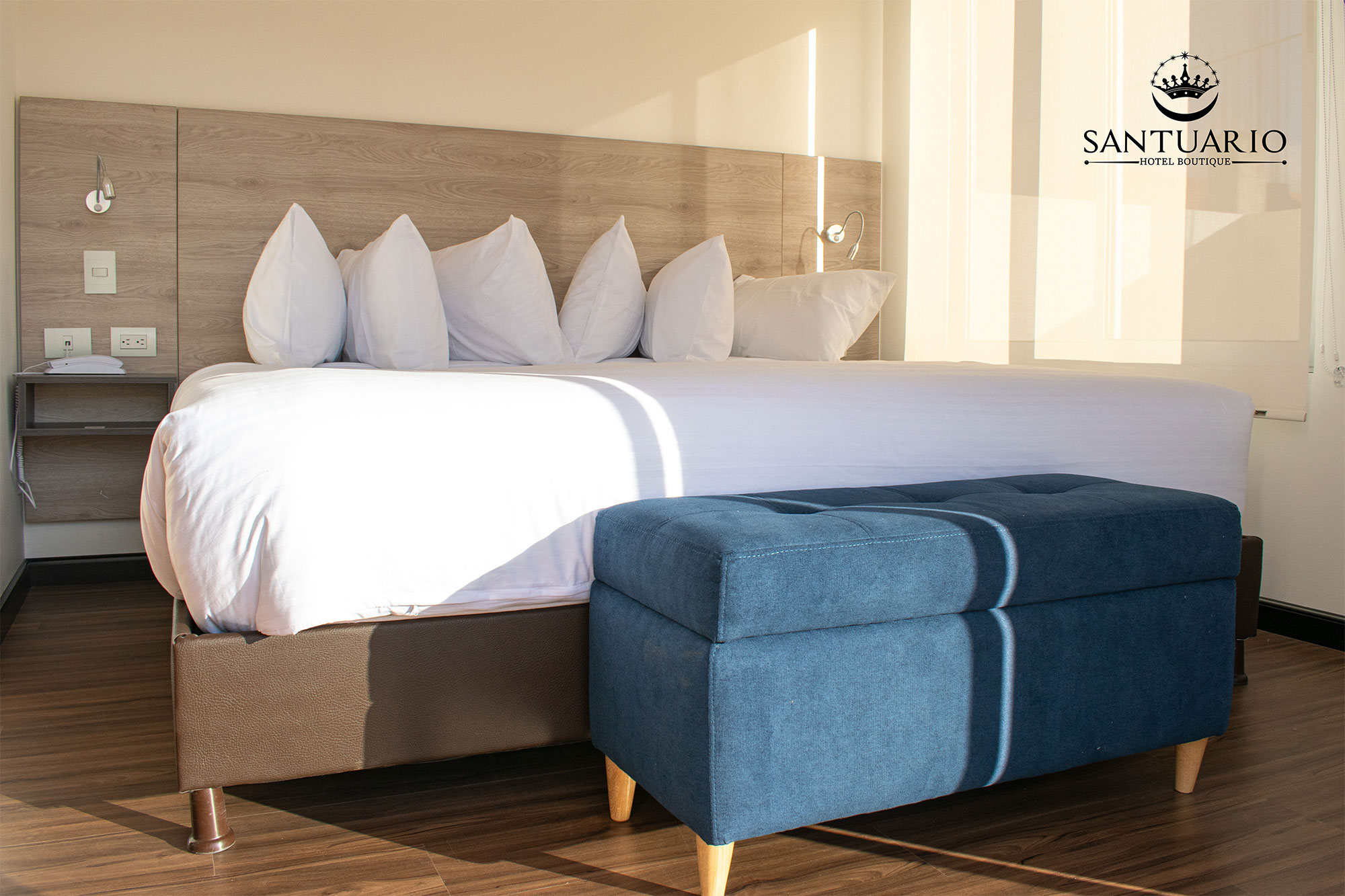 Habitación King Deluxe con Terraza · Hotel Boutique Santuario Tunja