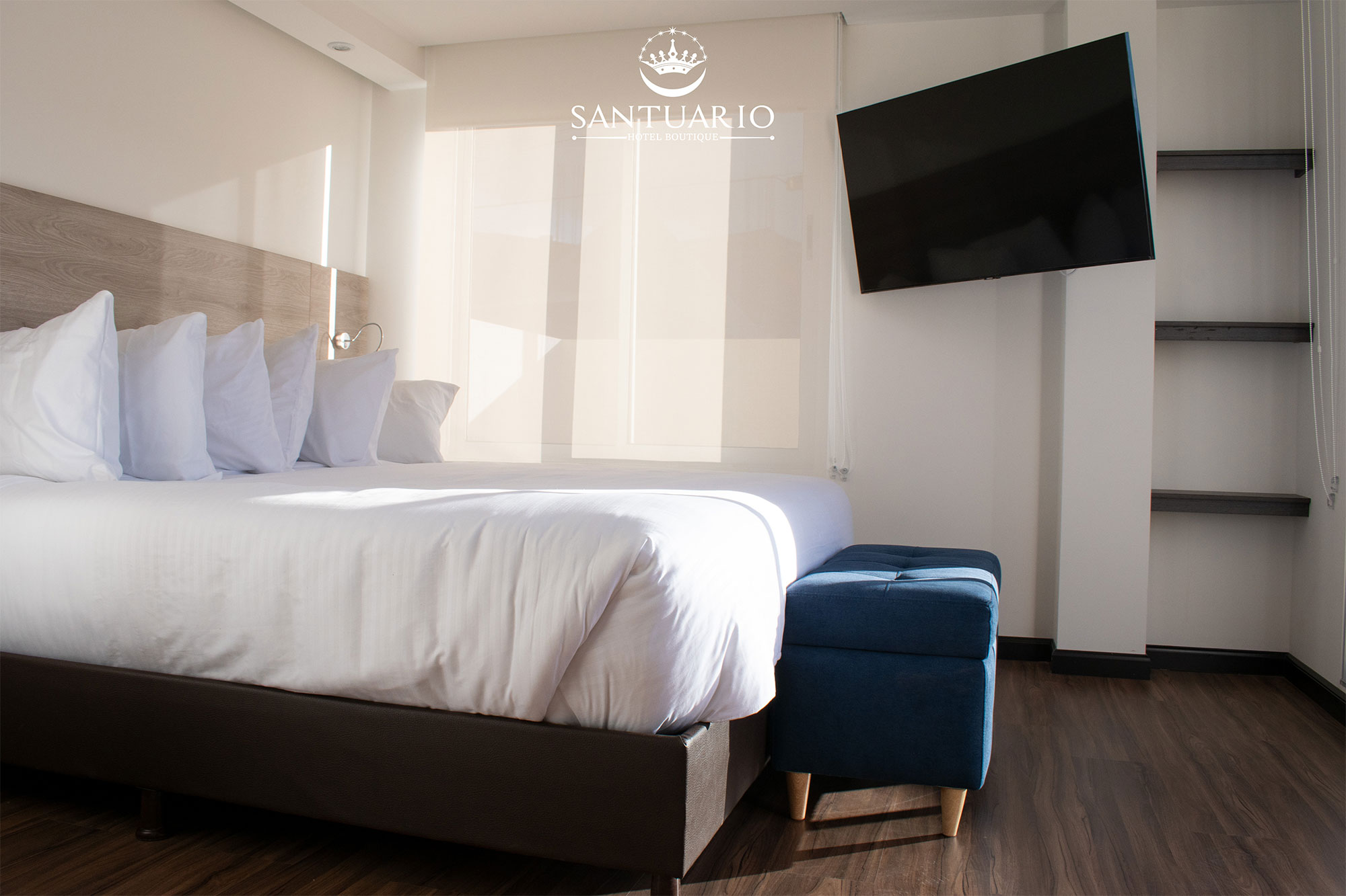Habitación King Deluxe con Terraza Hotel Boutique Santuario Tunja foto 3