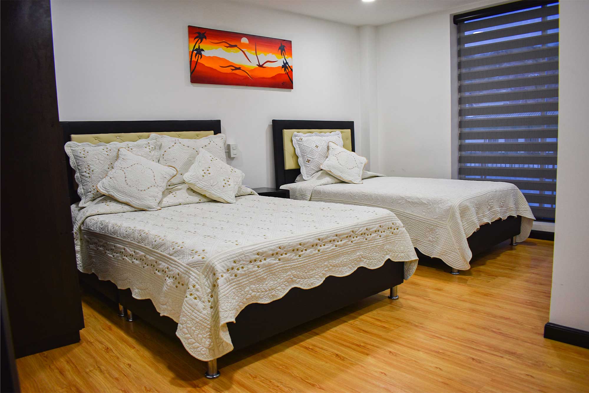 Habitación con Dos Camas Semidobles · Hotel Boutique Santuario Tunja